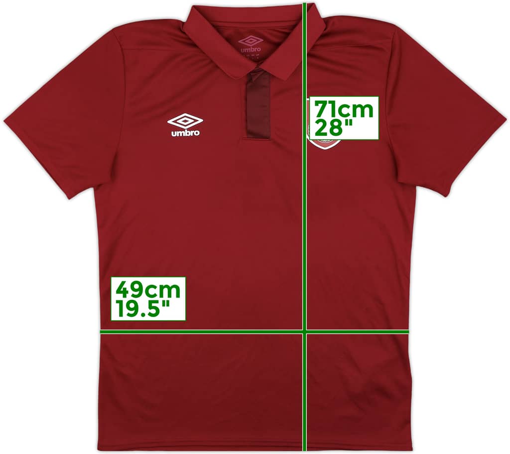 2022-23 Burnley Umbro Polo Shirt - 10/10 - (M)