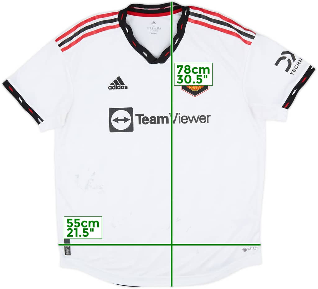2022-23 Manchester United Away Shirt - 5/10 - (XL)