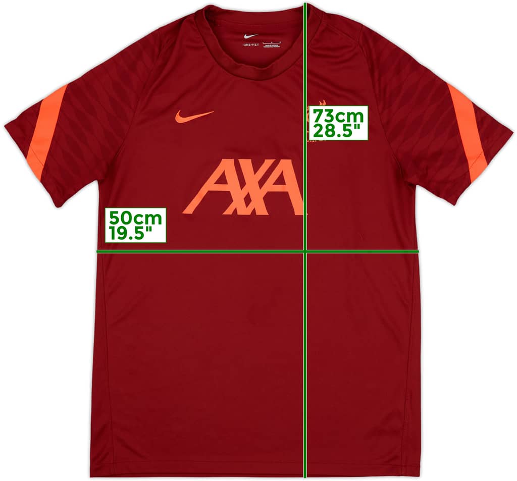 2021-22 Liverpool Nike Training Shirt - 10/10 - (L)