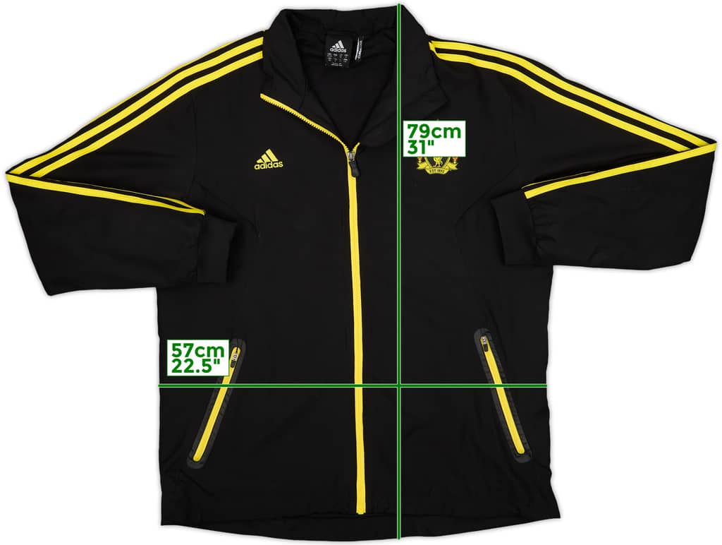 2010-11 Liverpool adidas Track Jacket - 8/10 - (L/XL)