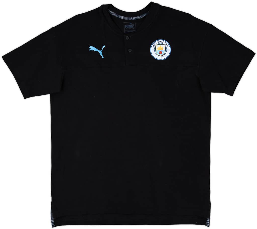 2019-20 Manchester City Puma Polo Shirt - 9/10 - (L)