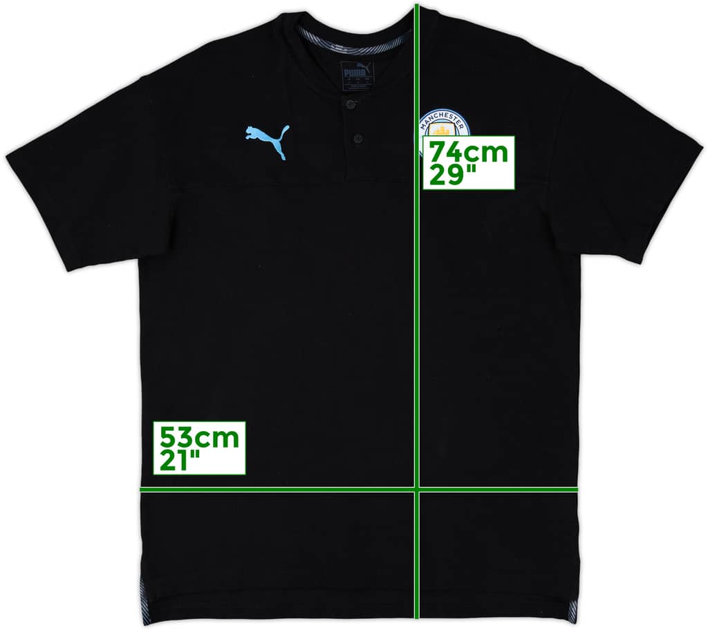 2019-20 Manchester City Puma Polo Shirt - 9/10 - (L)