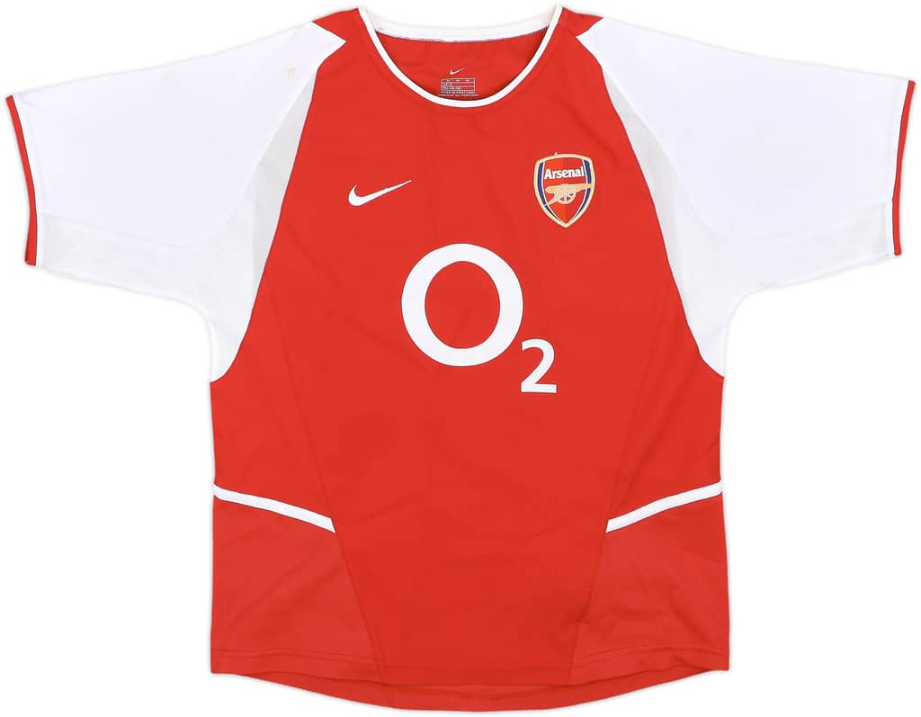 2002-04 Arsenal Home Shirt - 9/10 - (M.Boys)