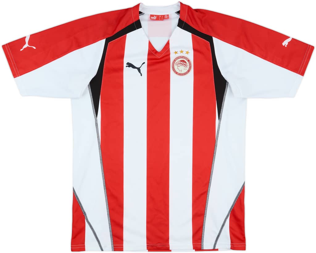 2005-06 Olympiakos Home Shirt - 7/10 - (L)