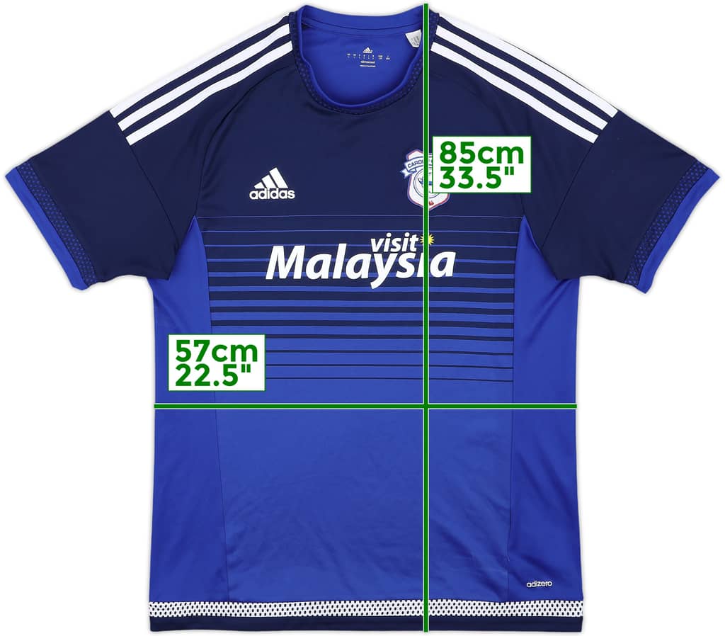 2015-16 Cardiff Home Shirt - 8/10 - (L)