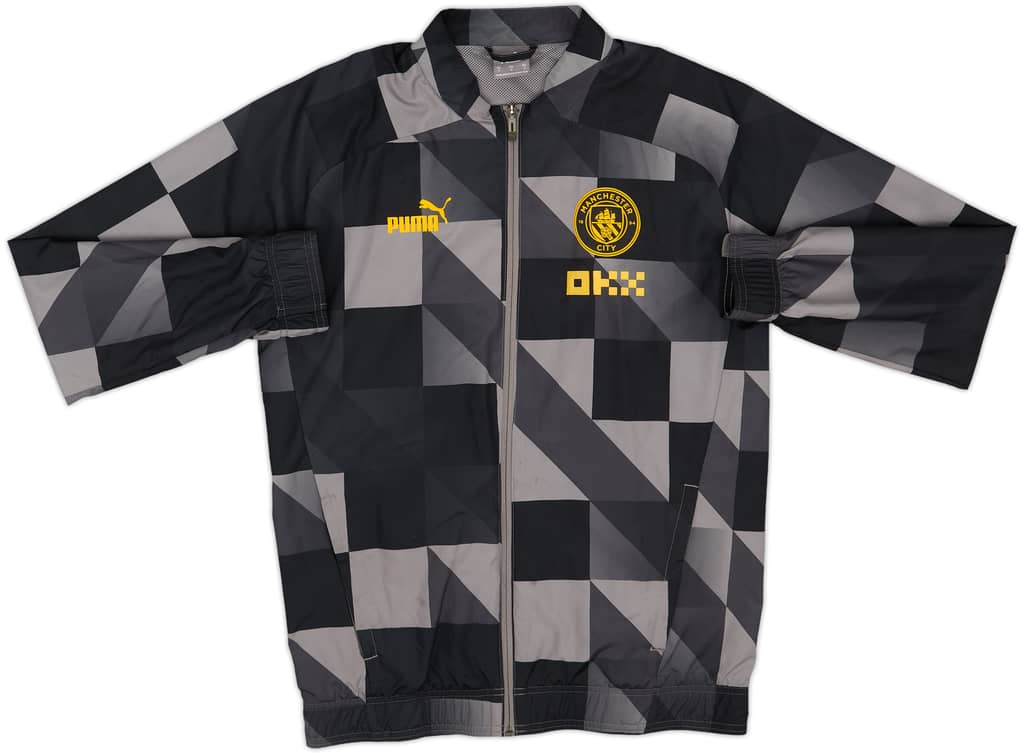 2022-23 Manchester City Puma Track Jacket - 8/10 - (S)