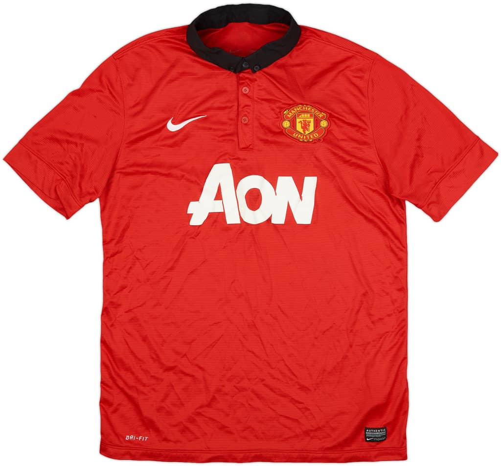 2013-14 Manchester United Home Shirt - 5/10 - (L)