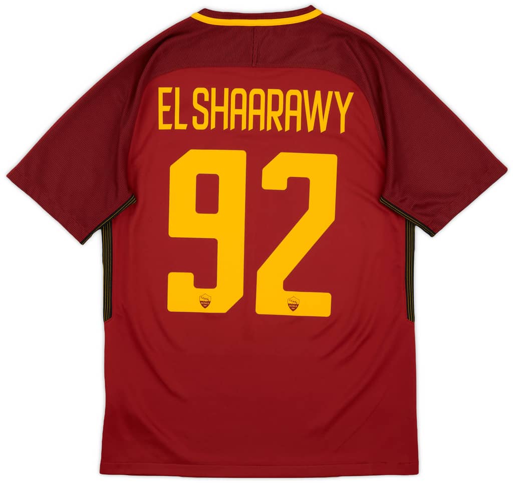 2016-17 Roma Home Shirt El Shaarawy #92 - 10/10 - (M)