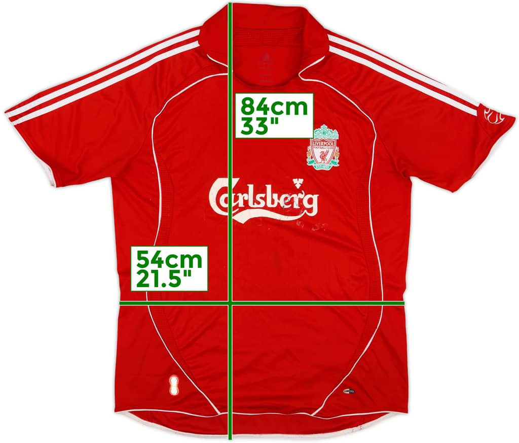 2006-08 Liverpool Home Shirt - 4/10 - (L)