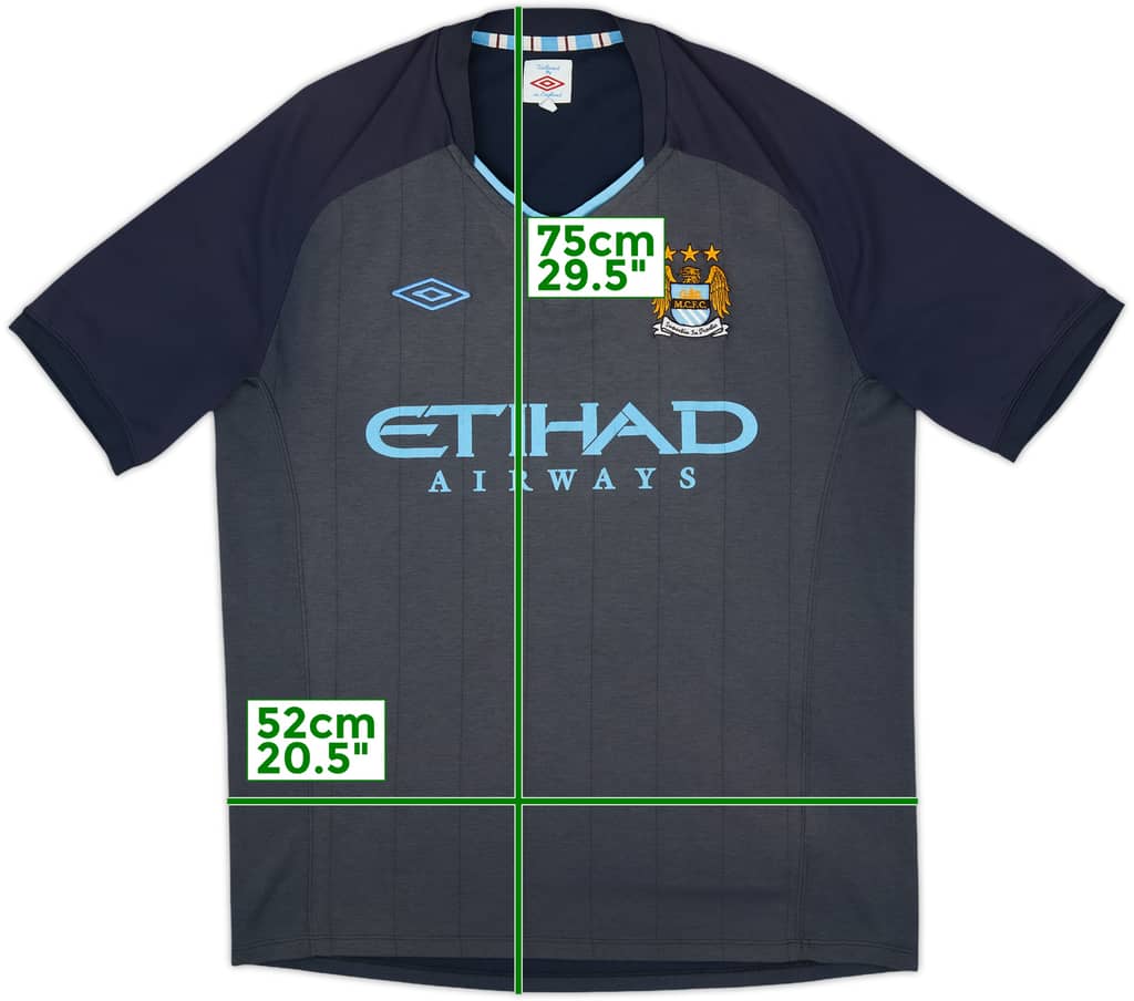 2010-12 Manchester City Away Shirt - 5/10 - (L)