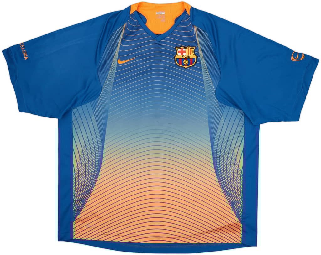 2006-07 Barcelona Nike Training Shirt - 7/10 - (XL)