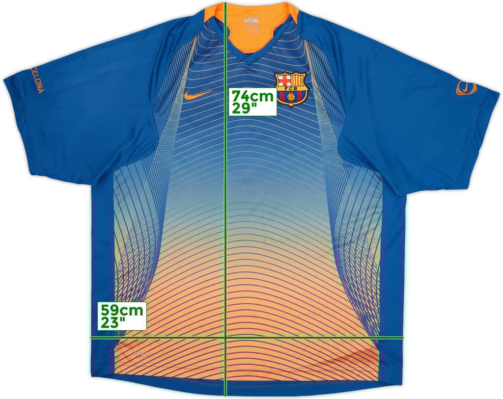 2006-07 Barcelona Nike Training Shirt - 7/10 - (XL)