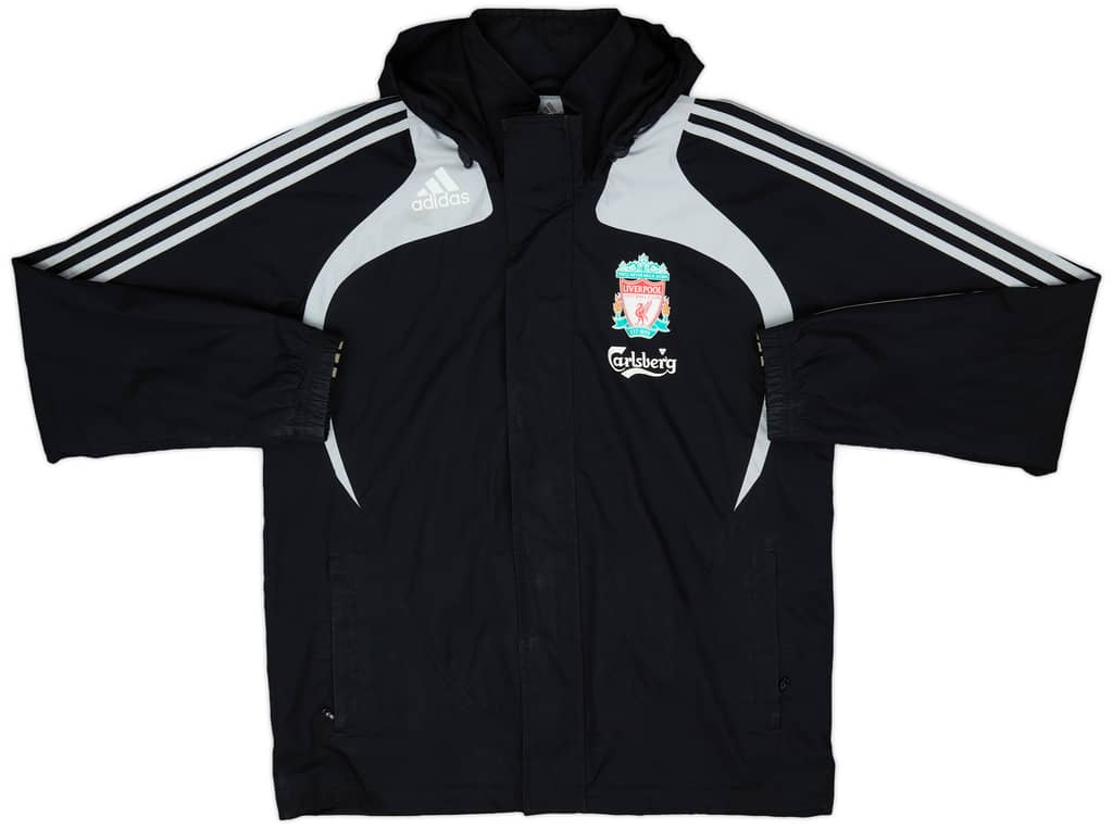 2008-09 Liverpool adidas Track Jacket - 8/10 - (S)