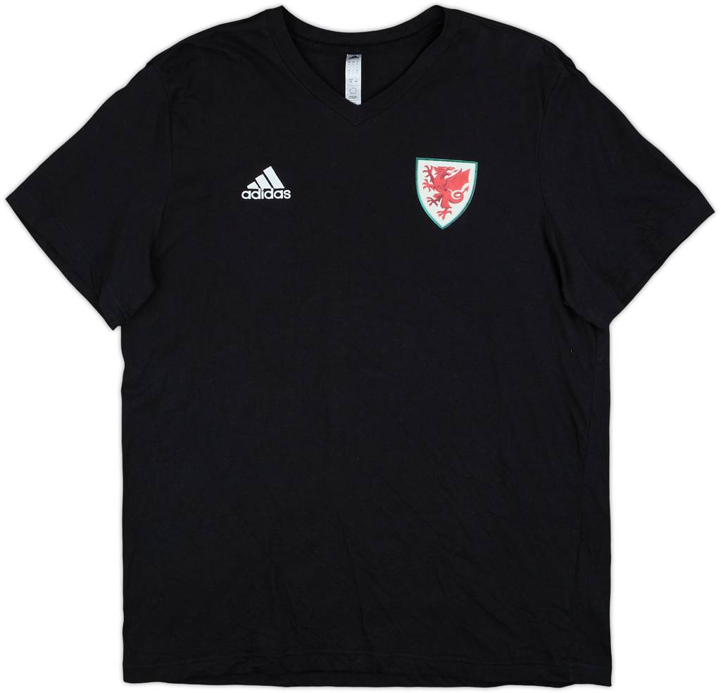 2022-23 Wales adidas Cotton Tee - 8/10 - (L)