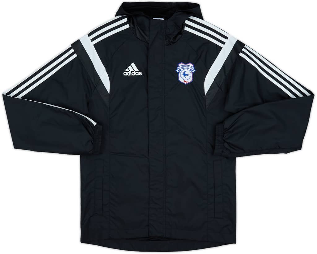 2015-16 Cardiff adidas Hooded Rain Jacket - 8/10 - (XS)
