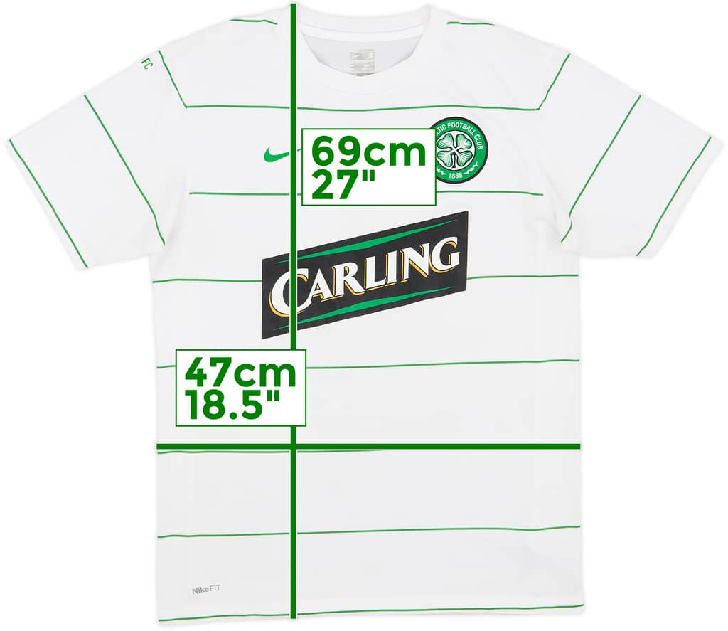 2008-09 Celtic Nike Training Shirt - 7/10 - (S)