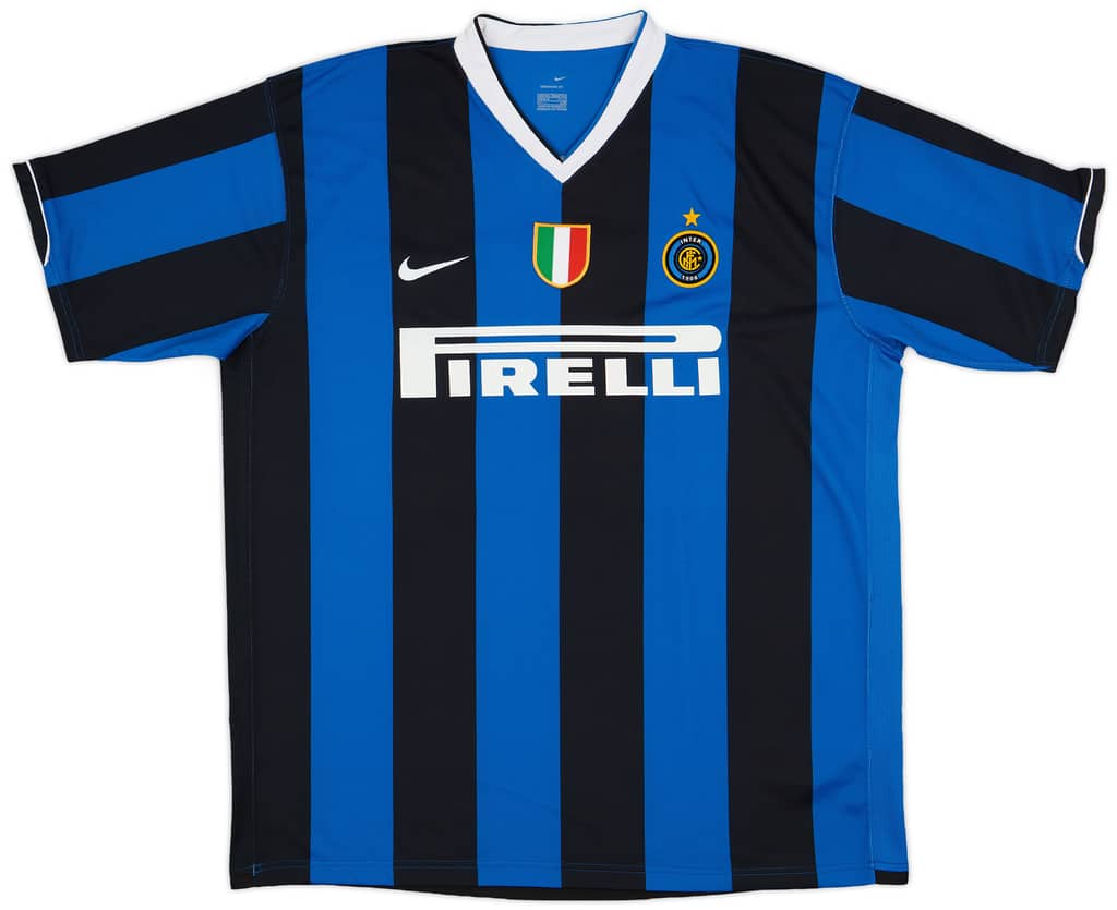 2006-07 Inter Milan Home Shirt - 8/10 - (XXL)