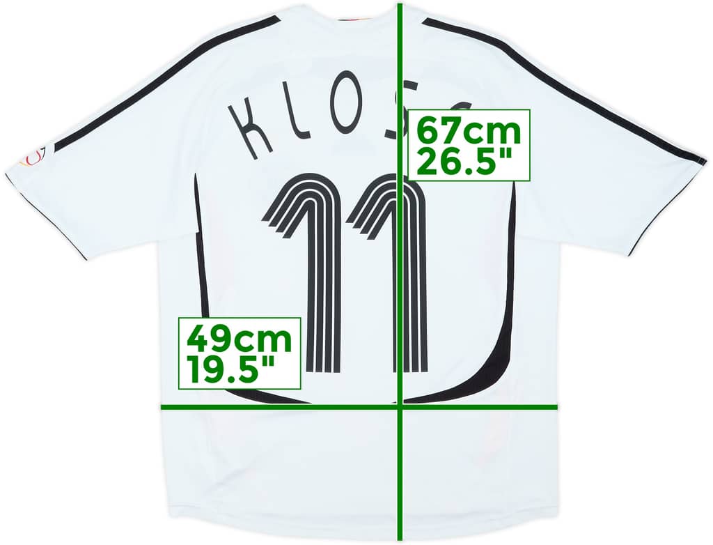 2005-07 Germany Home Shirt Klose #11 - 6/10 - (L.Boys)