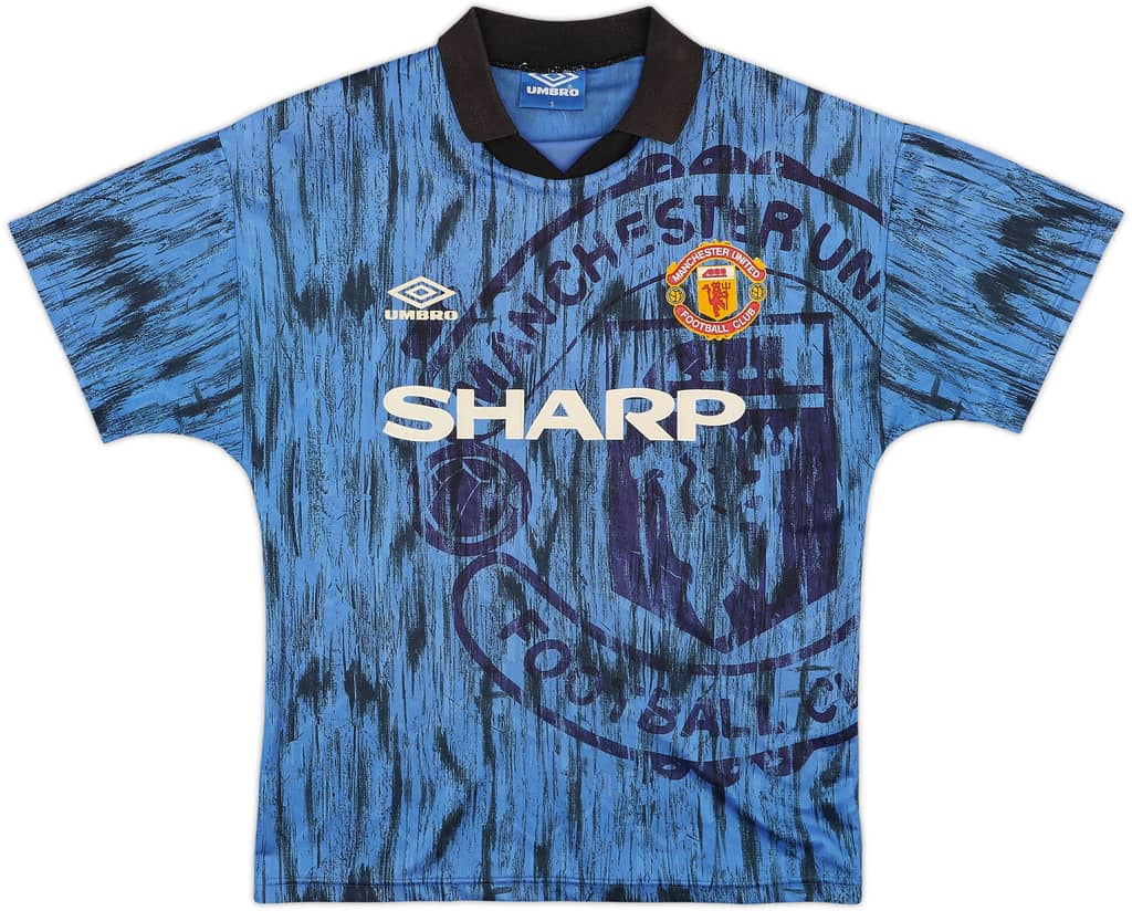 1992-93 Manchester United Away Shirt - 7/10 - (S)