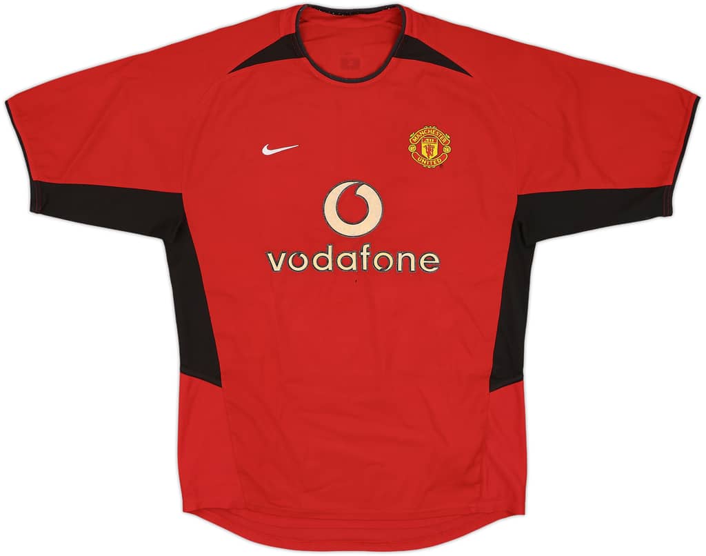 2002-04 Manchester United Home Shirt - 5/10 - (XL)