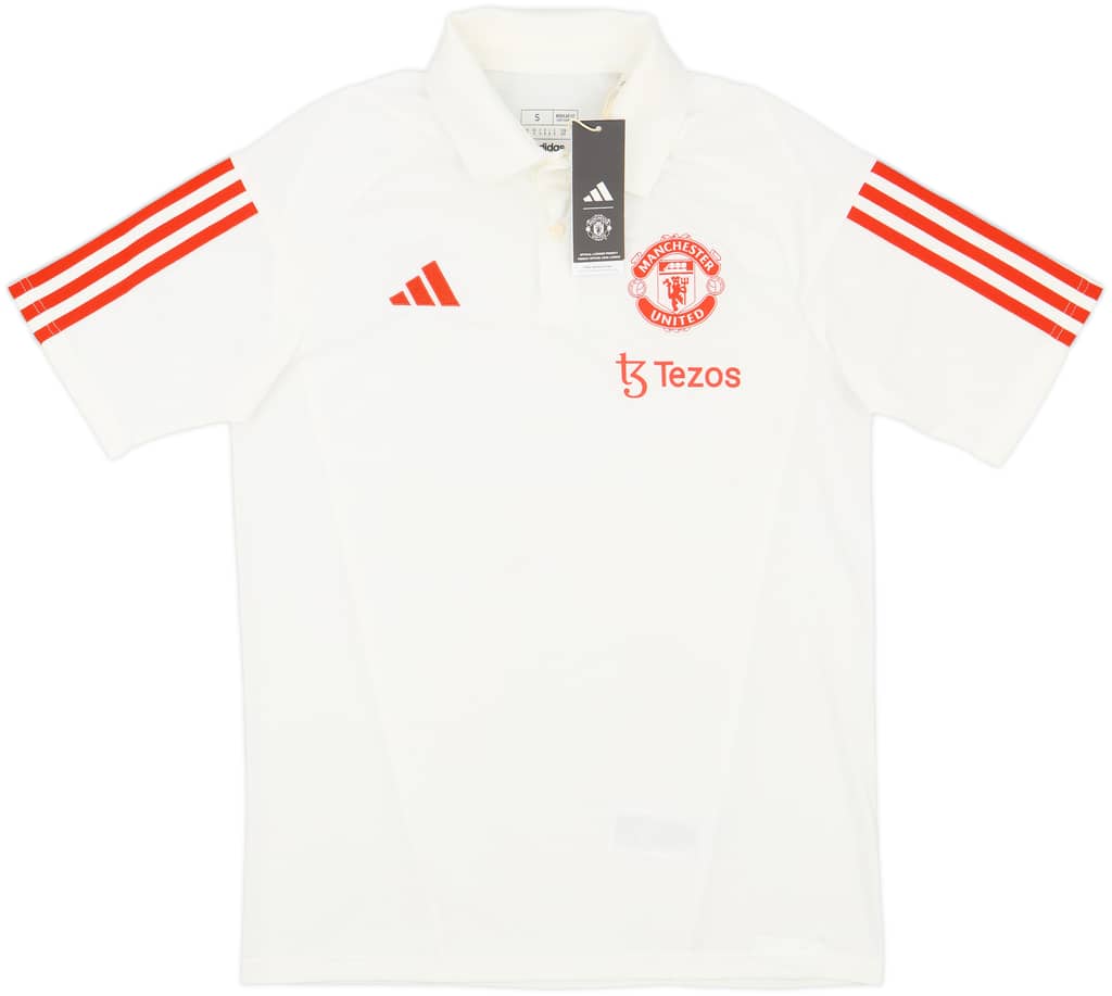 2023-24 Manchester United adidas Polo Shirt (S)