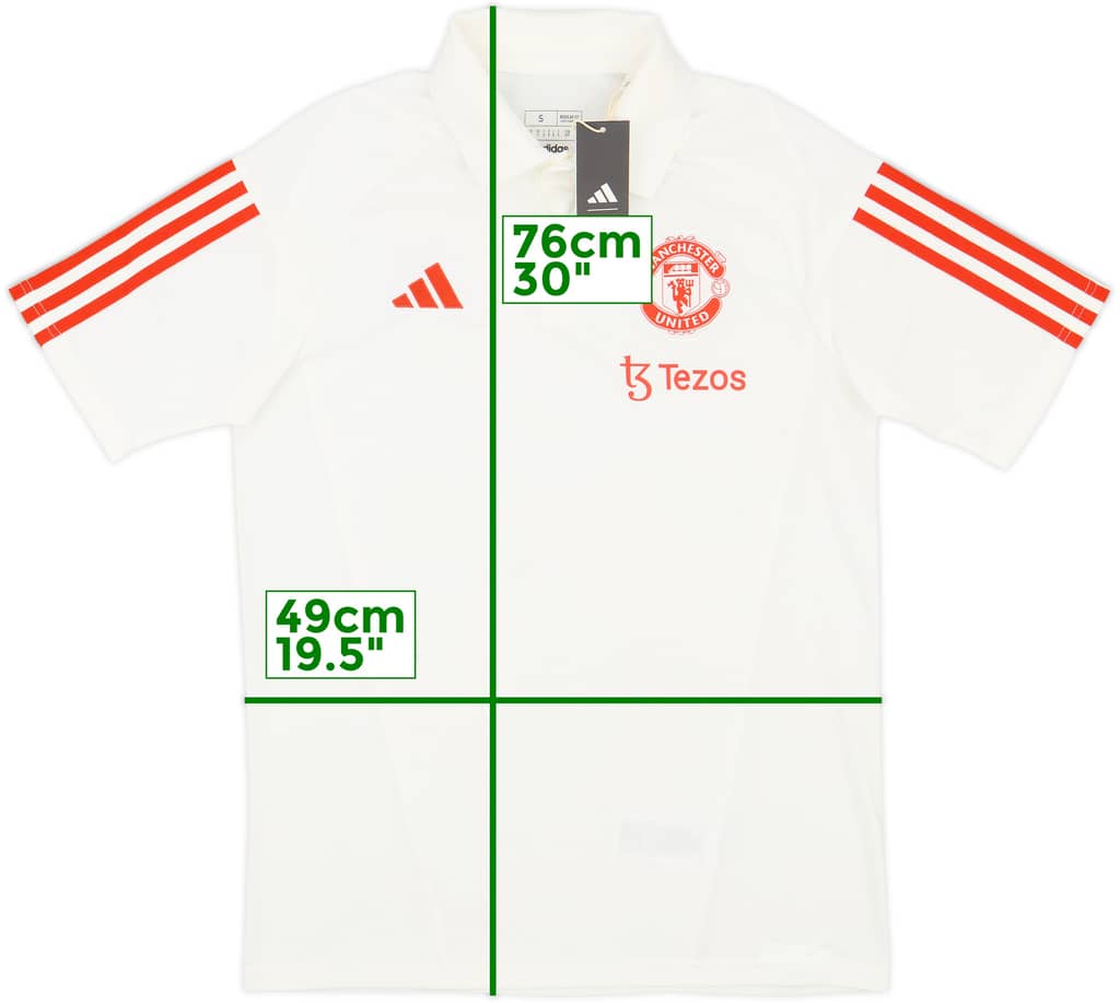 2023-24 Manchester United adidas Polo Shirt (S)