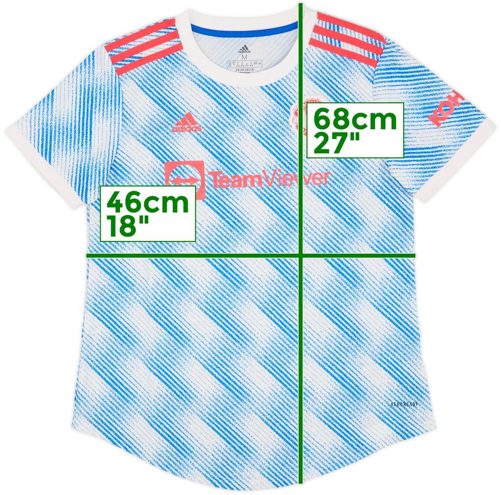 2021-22 Manchester United Away Shirt - 10/10 - (L.Boys)