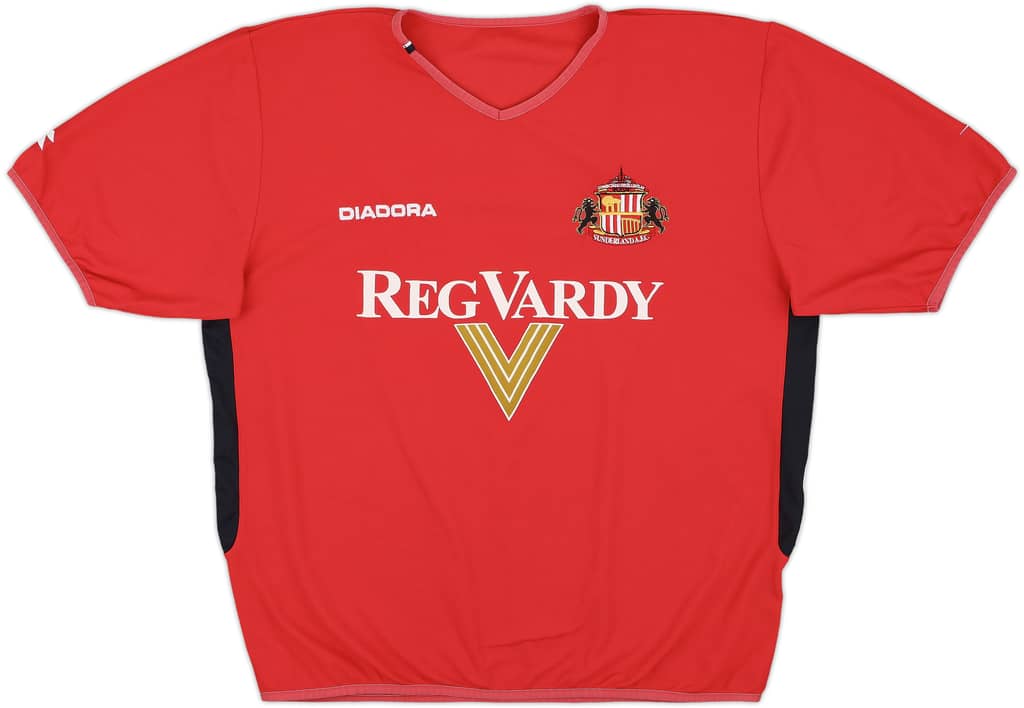 2004-05 Sunderland Diadora Training Shirt - 7/10 - (L)
