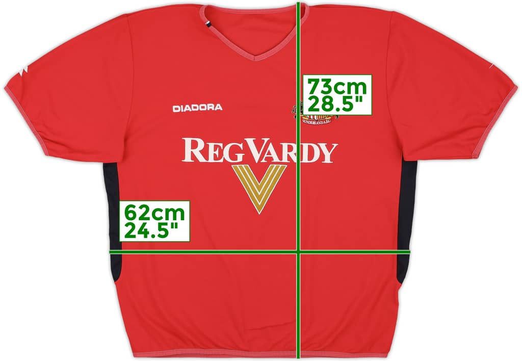 2004-05 Sunderland Diadora Training Shirt - 7/10 - (L)