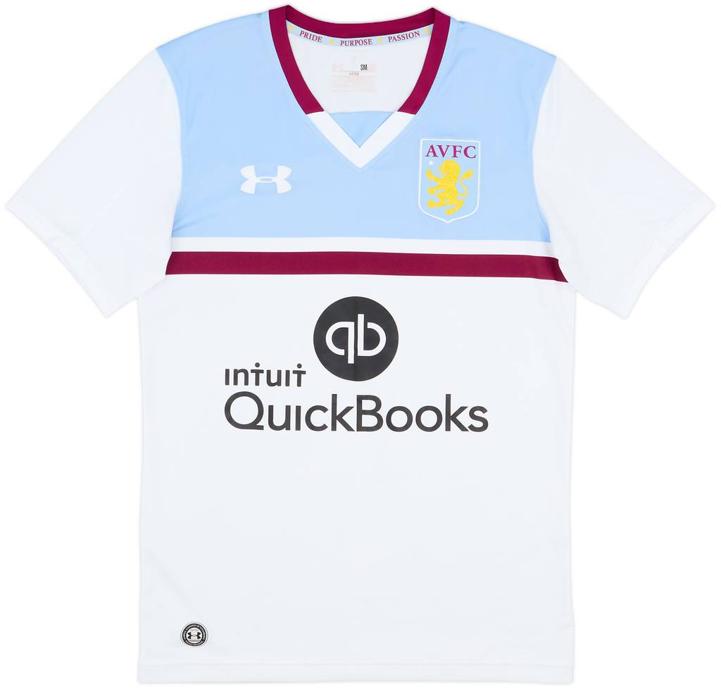 2016-17 Aston Villa Away Shirt - 6/10 - (S)