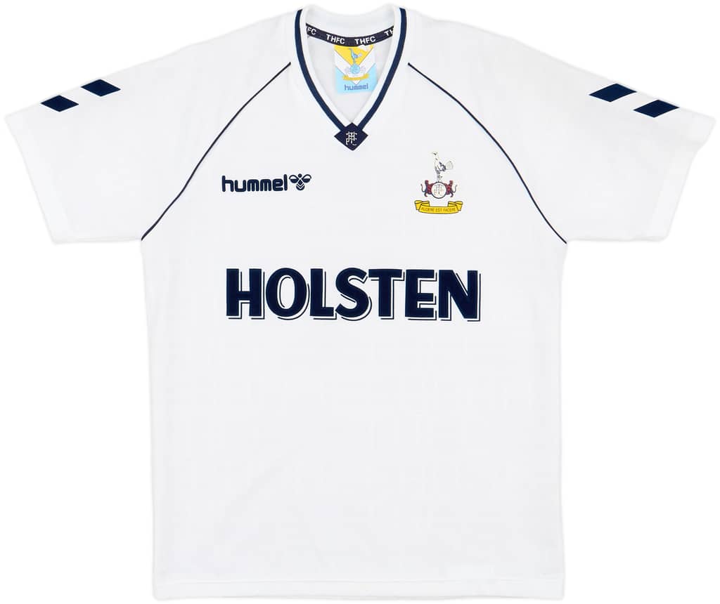 1989-91 Tottenham Home Shirt - 9/10 - (M)