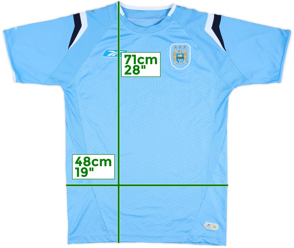 2004-05 Manchester City Home Shirt - 4/10 - (S)