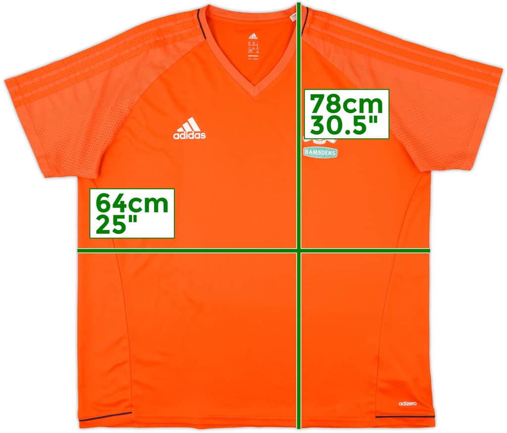 2017-18 Middlesbrough adizero Training Shirt - 8/10 - (XXL)