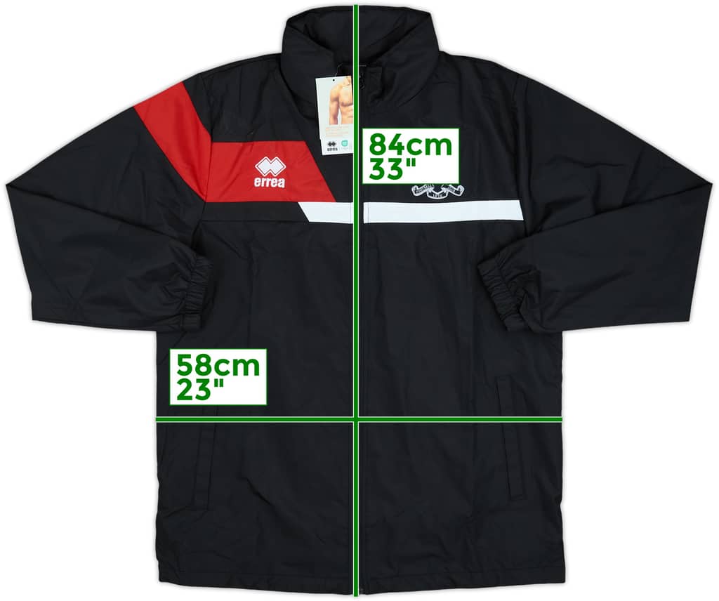 2024-25 Middlesbrough Errea Hooded Rain Jacket (L)