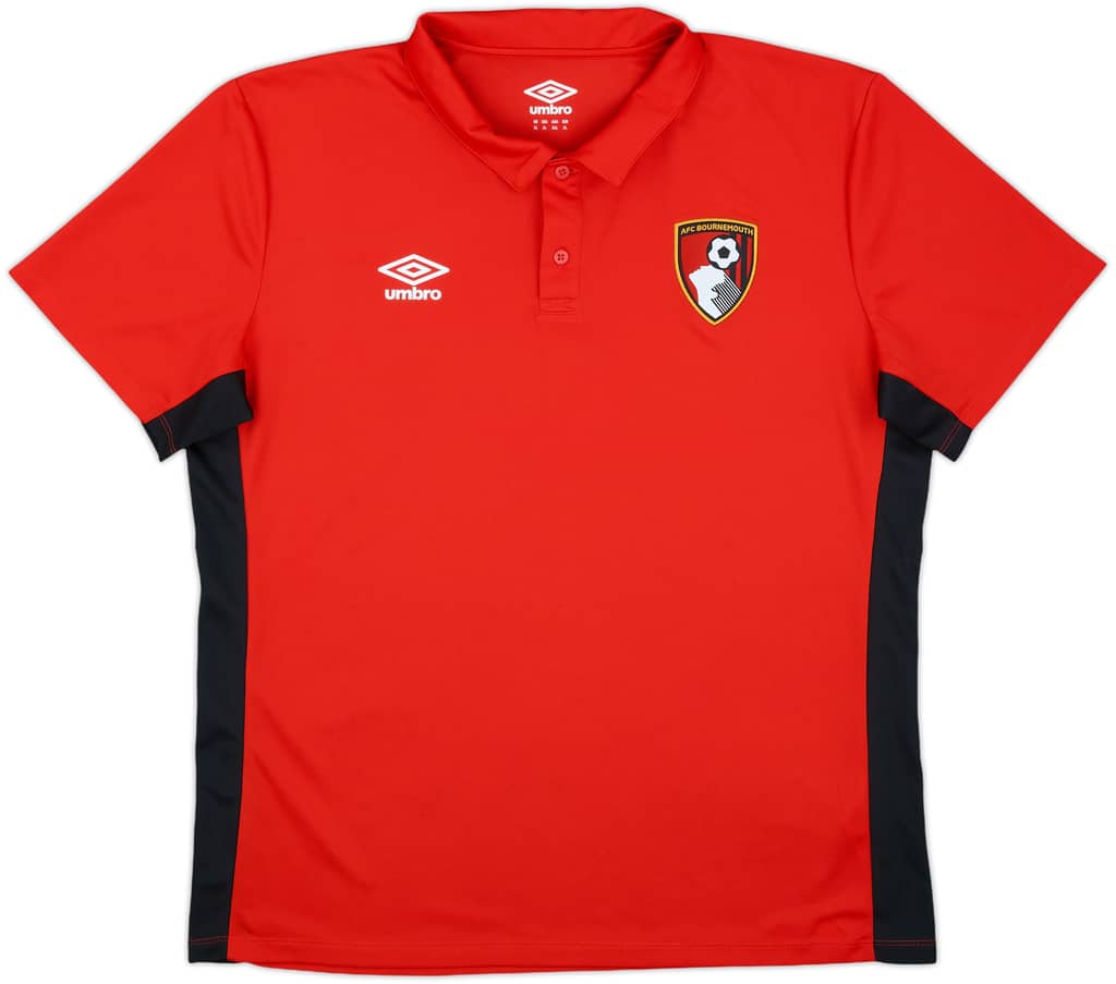 2018-19 Bournemouth Umbro Polo Shirt - 9/10 - (XL)