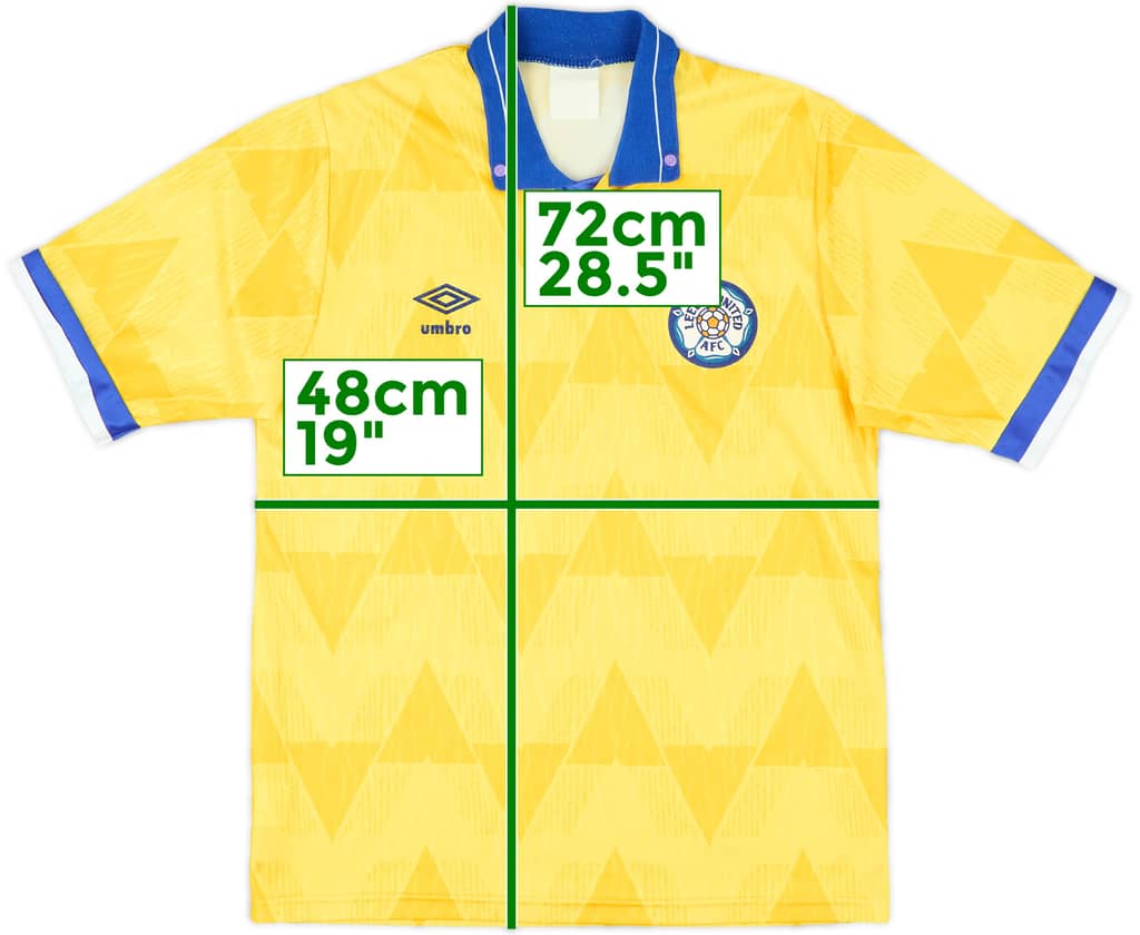 1989-91 Leeds United Away Shirt - 10/10 - (S)