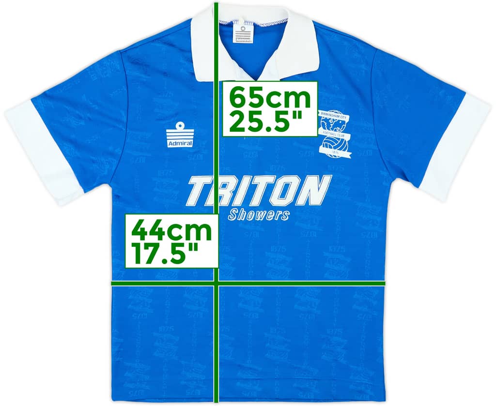 1994-95 Birmingham Home Shirt - 8/10 - (Y)