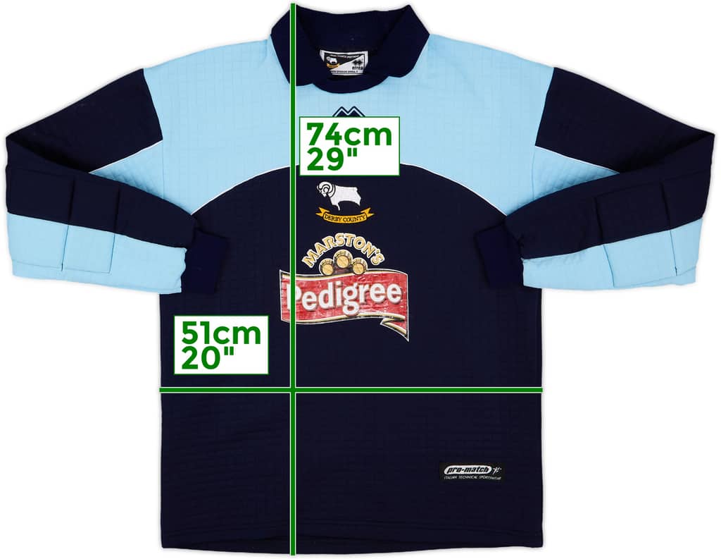 2001-03 Derby County GK Shirt - 7/10 - (M)
