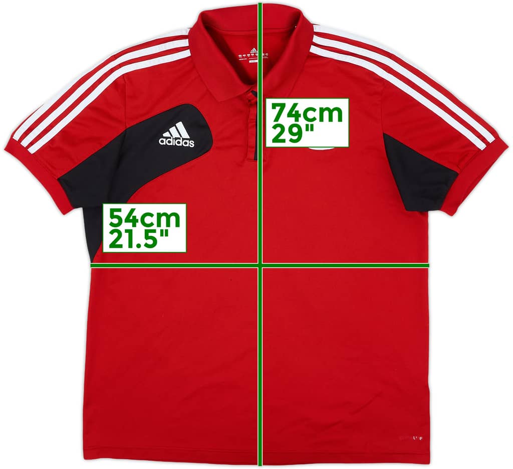 2012-13 Sunderland adidas Polo Shirt - 5/10 - (L)