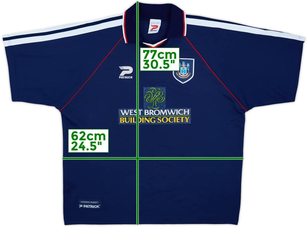 1998-99 West Brom Third Shirt - 9/10 - (XL)