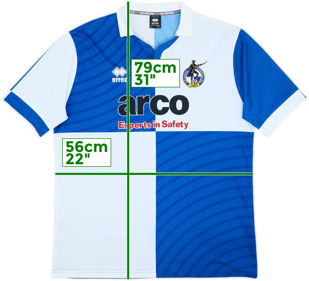 2014-15 Bristol Rovers Home Shirt - 7/10 - (XL)