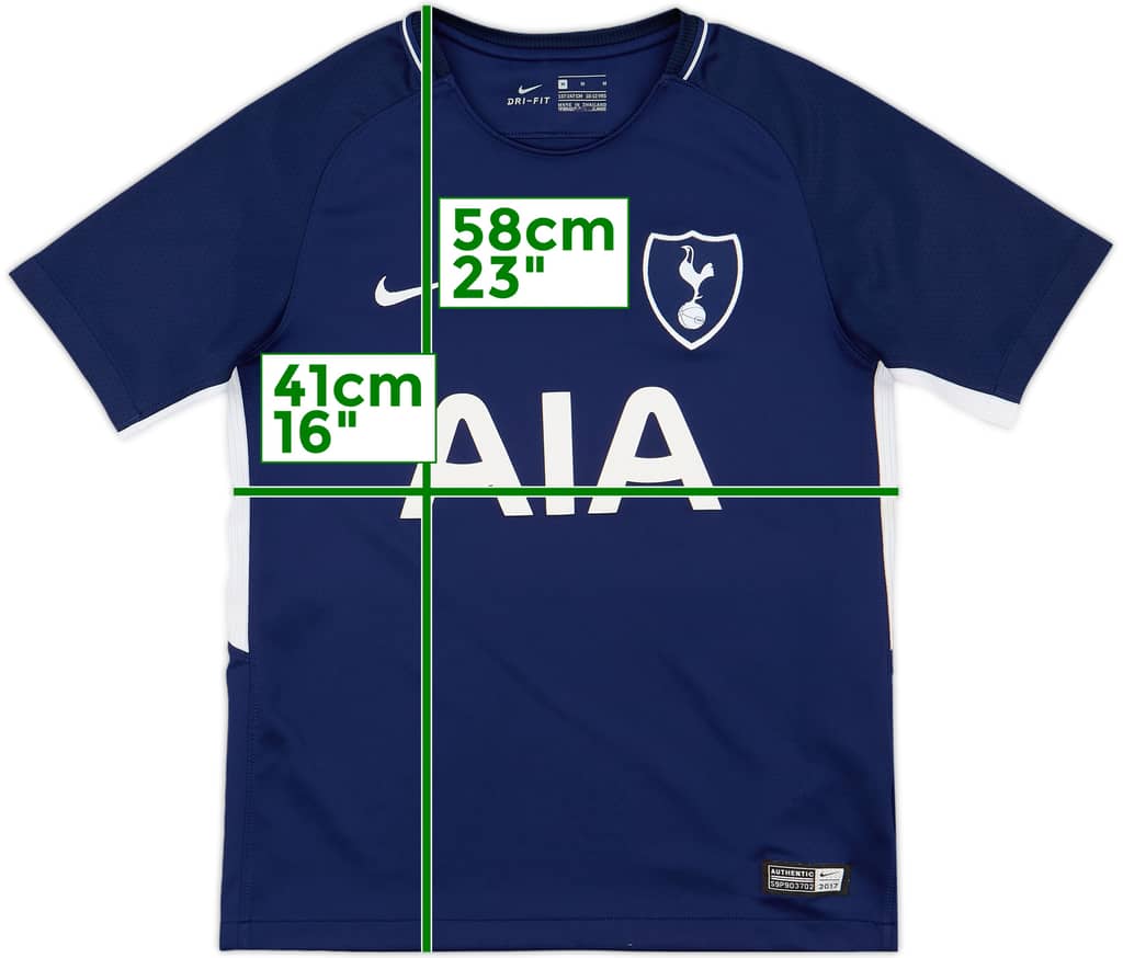 2017-18 Tottenham Away Shirt - 9/10 - (M.Boys)