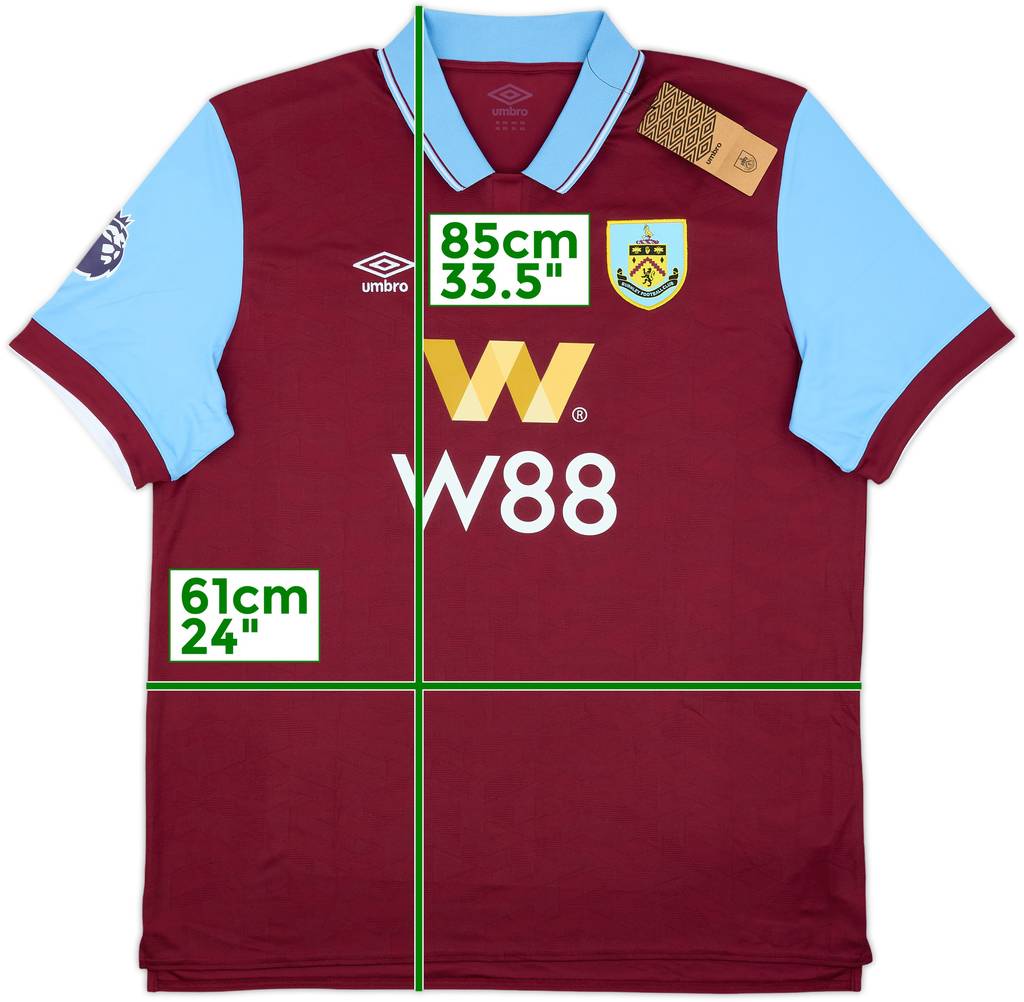 2023-24 Burnley Home Shirt (XXL)