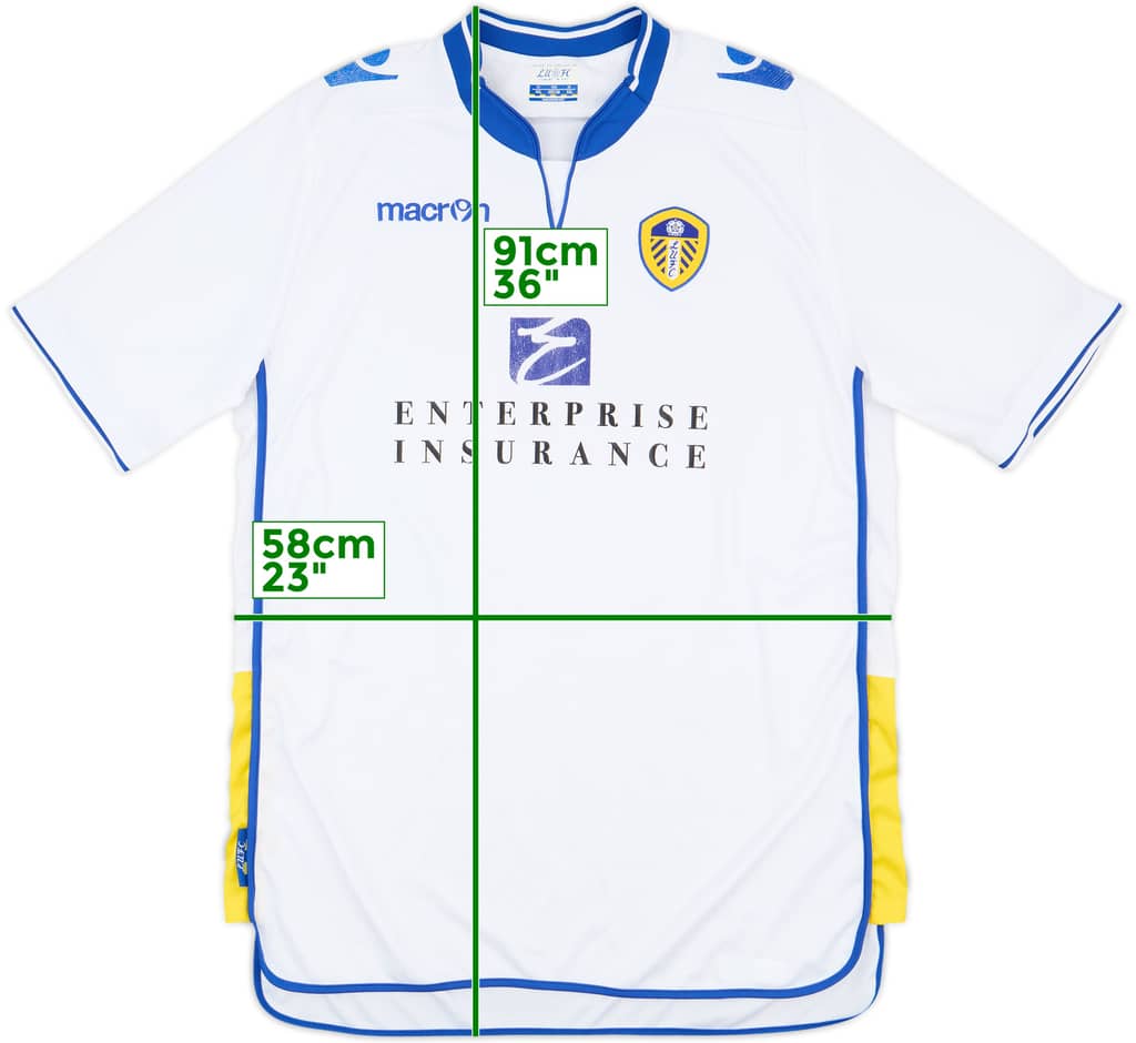 2012-13 Leeds United Home Shirt - 6/10 - (3XL)