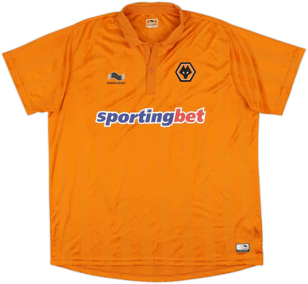 2012-13 Wolves Home Shirt - 8/10 - (XXL)