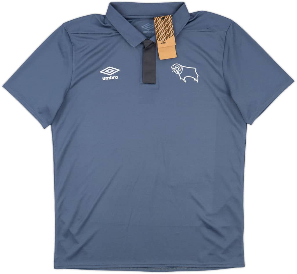 2020-21 Derby County Umbro Polo Shirt (L)