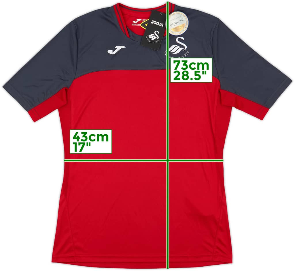 2017-18 Swansea Joma Training Shirt (S)