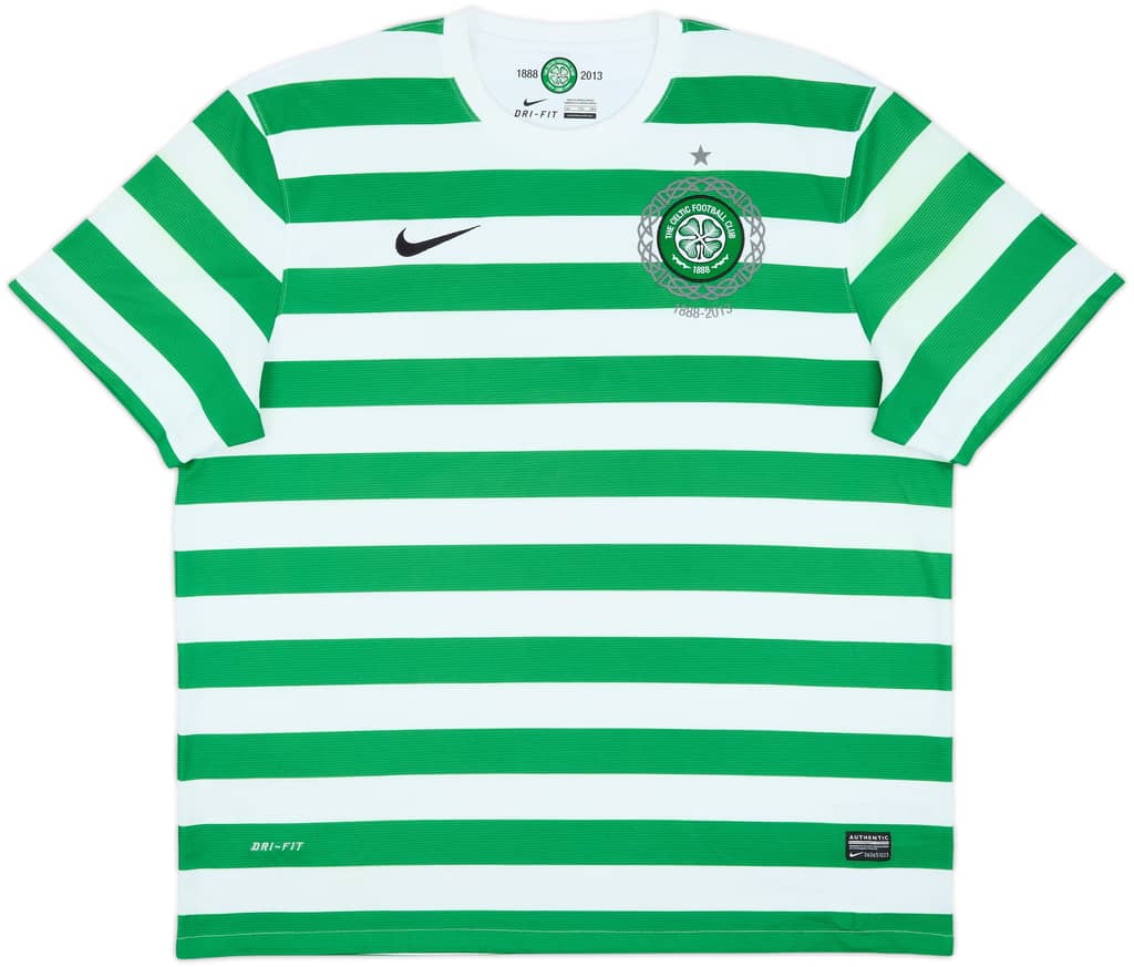 2012-13 Celtic '125th Anniversary' Home Shirt - 9/10 - (XXL)