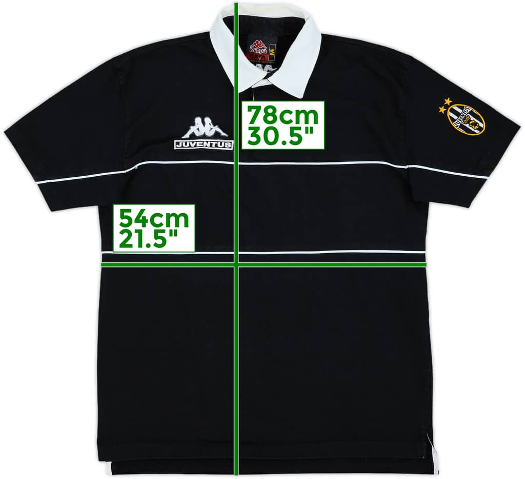 1998-99 Juventus Kappa Polo Shirt - 8/10 - (M)