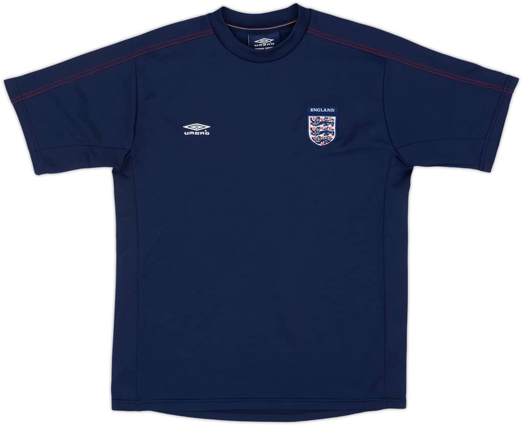 2002-03 England Umbro Training Shirt - 8/10 - (M)